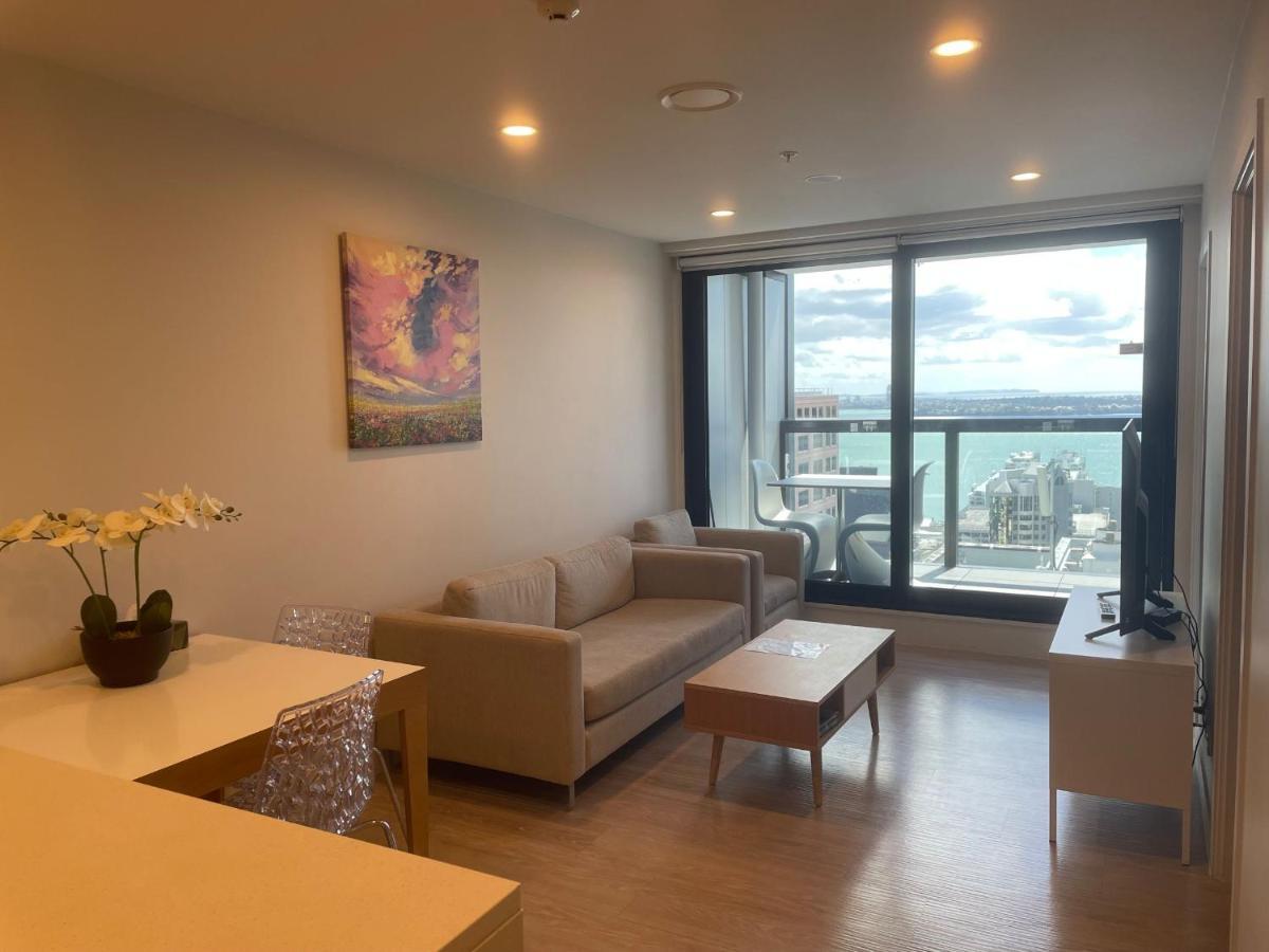 Modern 2 Bedroom Apartment 1 Minute To Skytower Auckland Zewnętrze zdjęcie